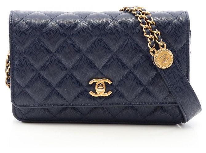 Sac à main Chanel Matelassé Navy