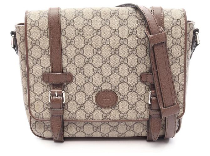 Bolsa Messenger Gucci GG Supreme