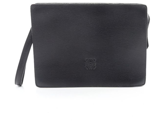 Bolsa de mão clutch Loewe Anagram Second Bag