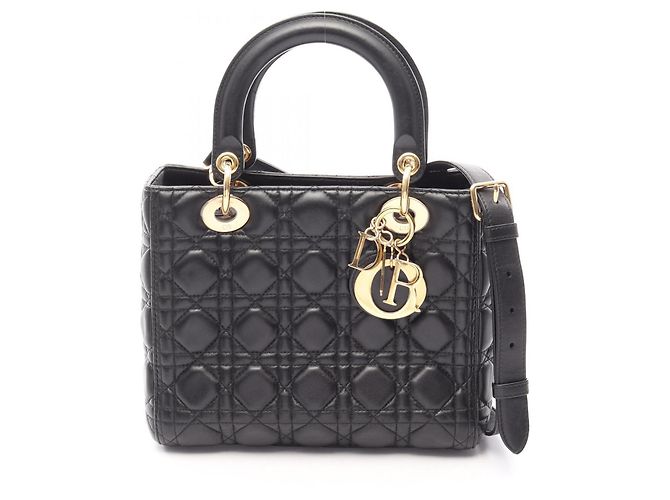 Christian Dior Lady Medium Cannage Handtasche