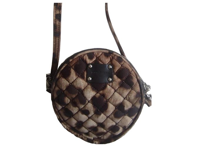Dolce & Gabbana gesteppte runde Schultertasche Leopard