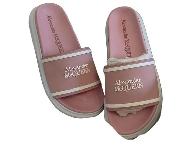 Sandali Alexander McQueen rosa