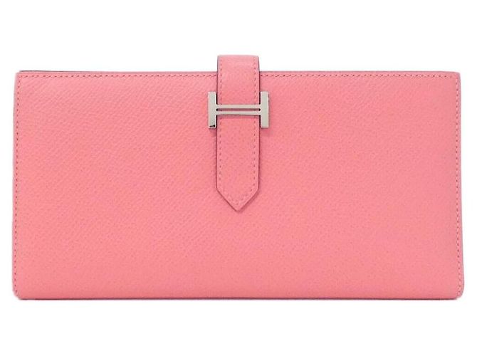 Portefeuille long Hermès Béarn Soufflet Epsom