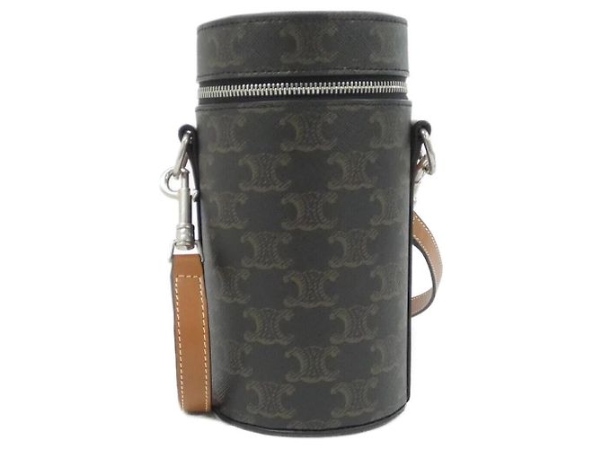 Céline Sac à épaule Celine Triomphe Canvas