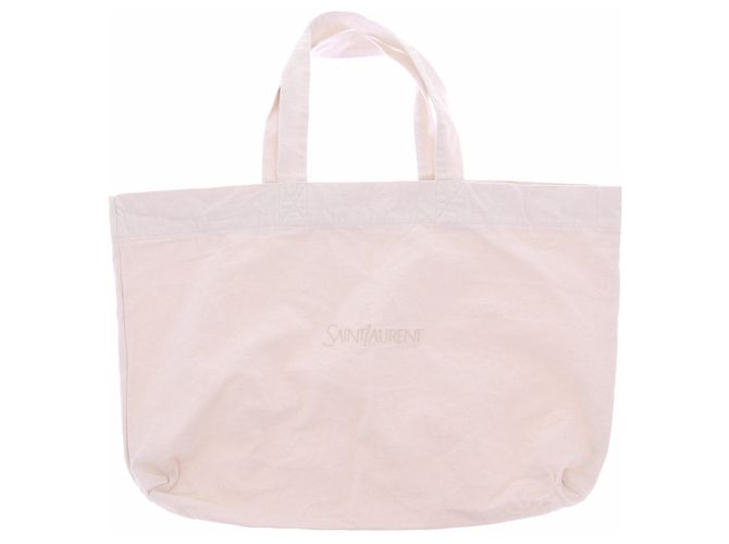 Autre Marque Sac Tote SAINT LAURENT Crème