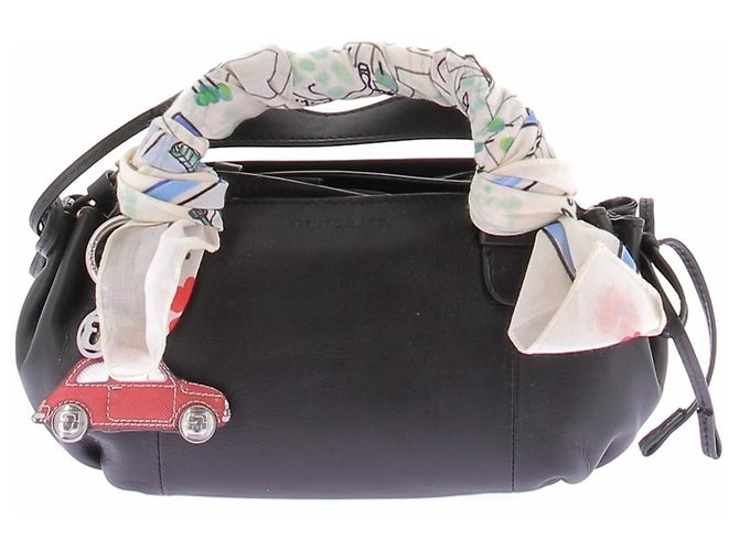 Gerard Darel Mini-sac en cuir noir