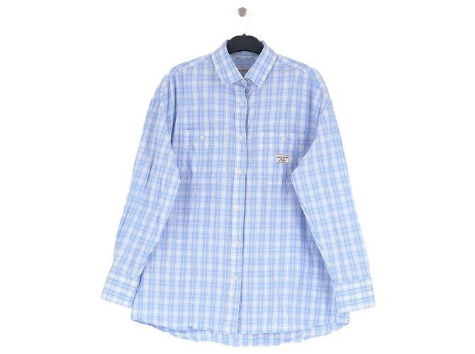 Guess Camicia in cotone blu