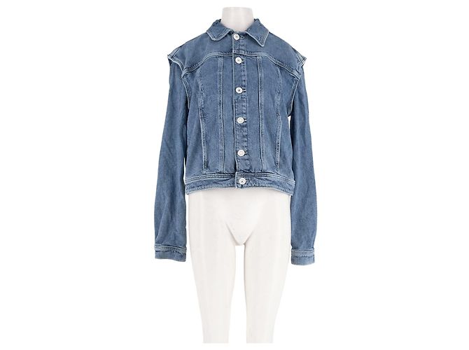 Giacca di jeans Guess in cotone blu