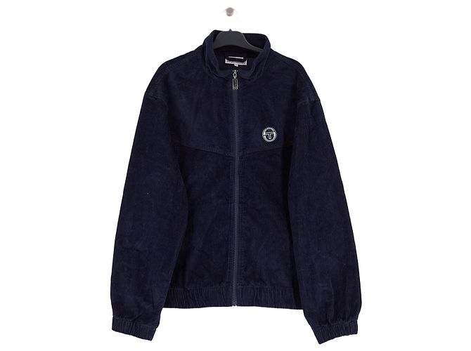 Autre Marque Baumwolljacke in Marineblau