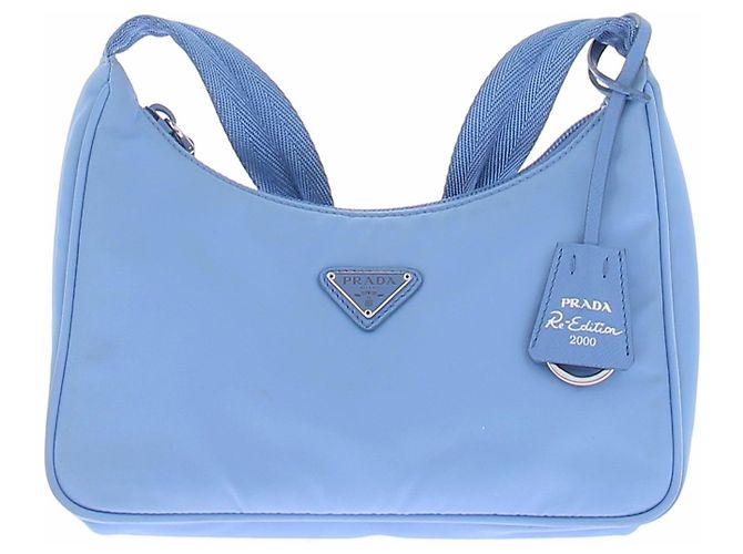 Bolso Prada Reissue de piel azul