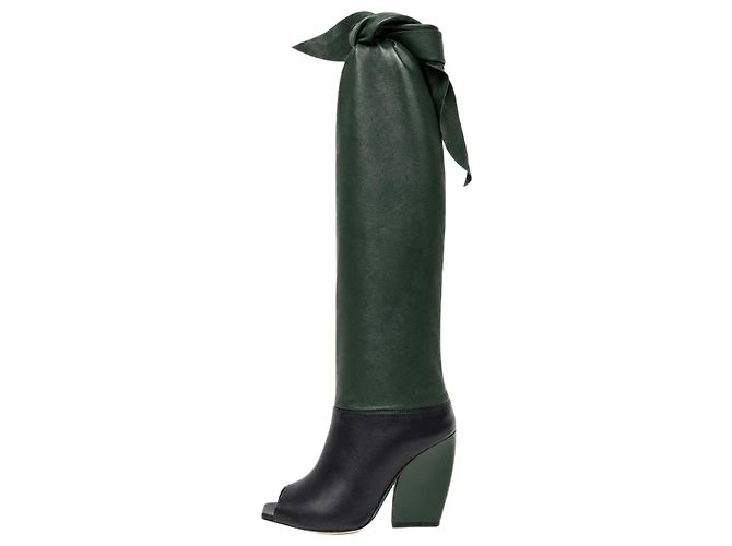 Dior Stivaletti Brooklyn neri e verdi - size EU 38