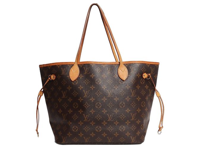 Louis Vuitton Brown 2008 Monogram Neverfull MM tote