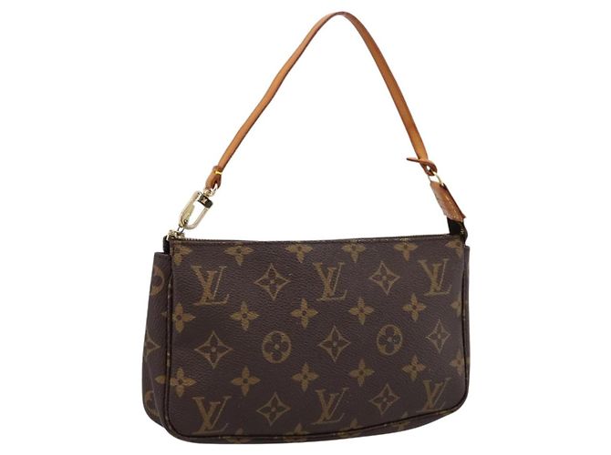 LOUIS VUITTON Monogram Pochette Accessoires Pouch M51980 LV