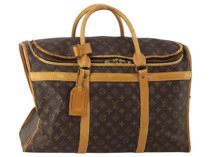 LOUIS VUITTON Monogram Sackshan 55 Pet Carry M42021 LV