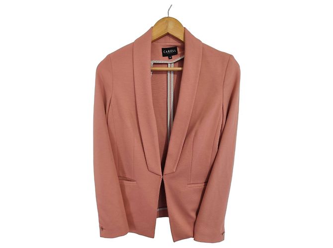 CAROLL Blazer in blassrosa
