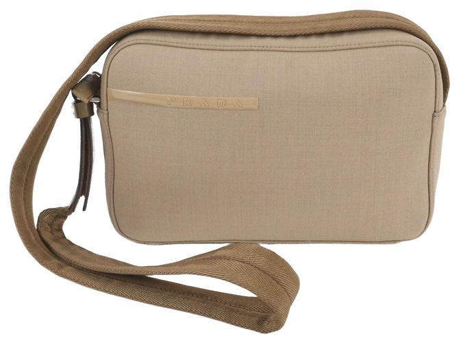 Tote Sac cabas Prada marron à bandoulière