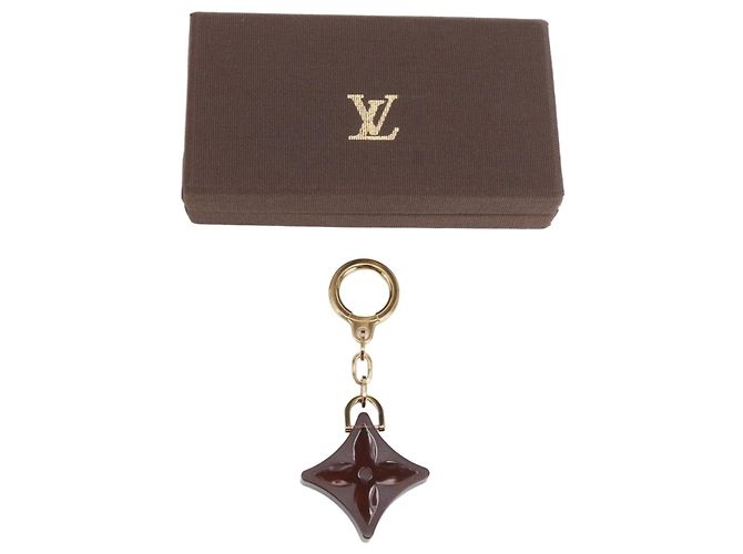 Louis Vuitton Brown Keyring