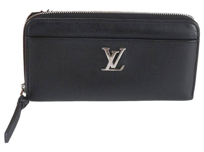 Louis Vuitton Zippy Lockme Leder Geldbörse