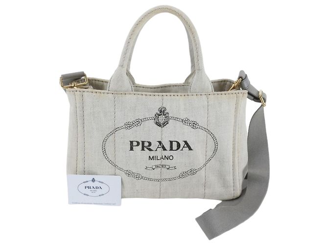 Tote Prada Canapa 1BG439 2-Way Shoulder Bag
