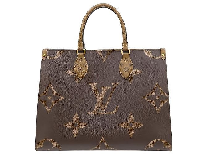 Louis Vuitton Brown Monogram Reverse Giant OnTheGo MM