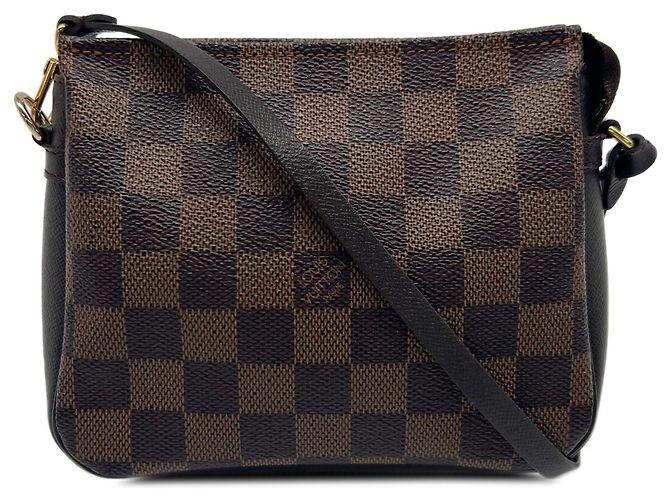 Louis Vuitton Brown Damier Ebene Trousse Pochette