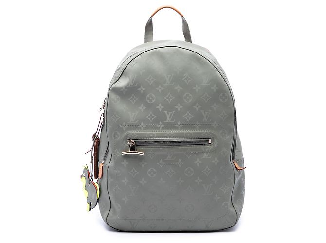 Zaino Louis Vuitton Gray Monogram Titanium Backpack PM