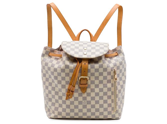Louis Vuitton White Damier Azur Sperone