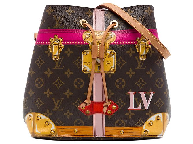 Néonoé Louis Vuitton Brown Monogram Summer Trunks Neonoe