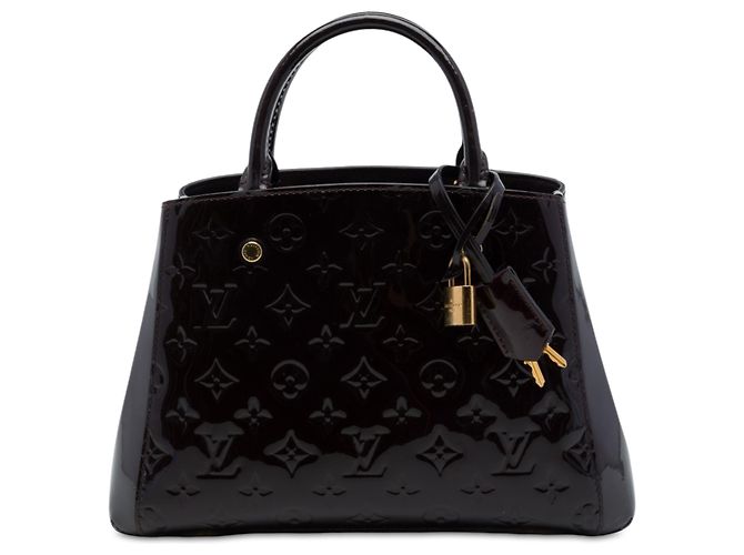 Louis Vuitton Purple Monogram Vernis Montaigne BB