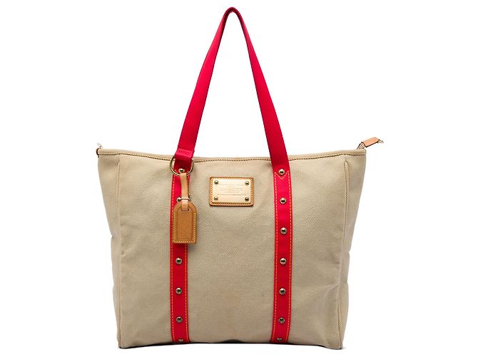 Louis Vuitton Beige Antigua Cabas GM