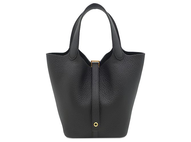 Hermès Black Clemence Picotin Lock 18