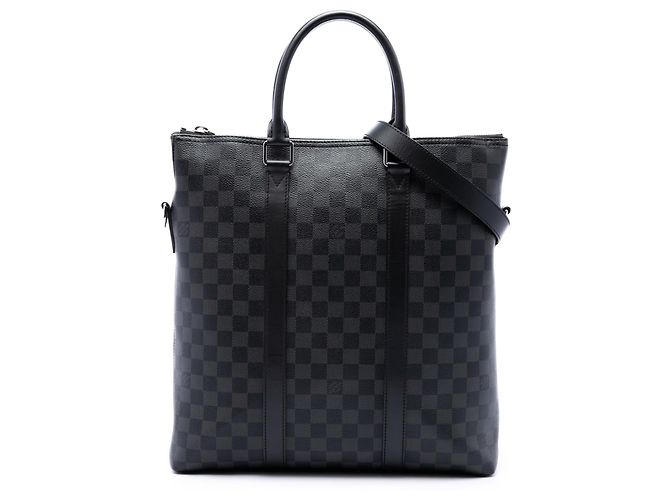 Louis Vuitton Anton Tote Damier Graphite Preto