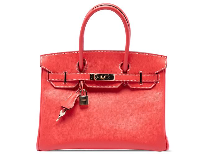 Hermès Pink Epsom Candy Birkin Retourne 30