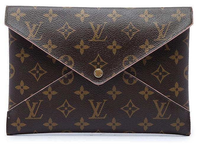 Louis Vuitton Brown Monogram Pochette Kirigami GM