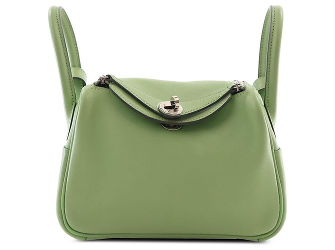 Hermès Green Mini Swift Lindy 20