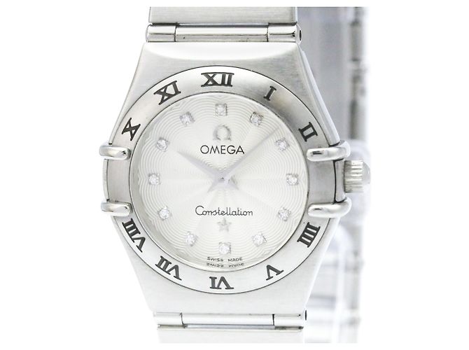 Reloj OMEGA Constellation Diamond Steel Quartz para mujer 1562.36