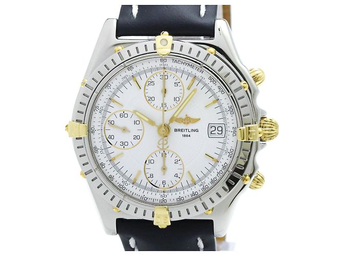 Relógio Automático Breitling Chronomat 18K Gold Steel