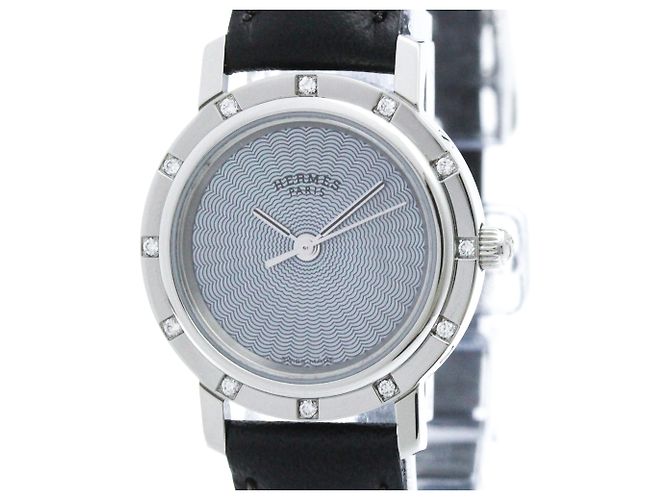 Hermès Reloj HERMES Clipper Steel Quartz para mujer CL4.230