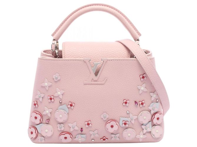 Bolsa 2-Way Louis Vuitton Capucines BB Flower Tinsel