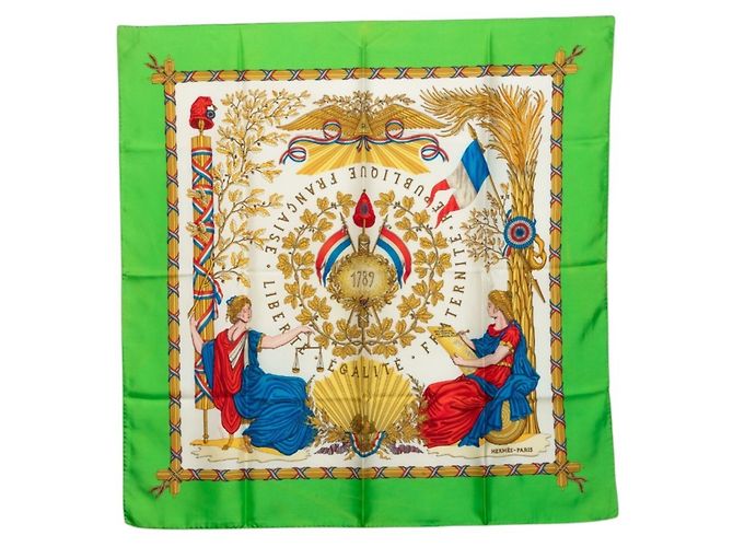 Hermès Lenço Hermes Carre 90 comemorando a Revolução Francesa