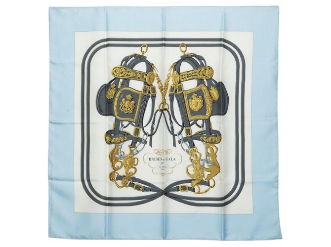 Hermès Carré 90 Brides de Gala Ceremonial Bridle Scarf