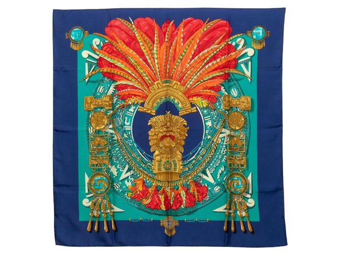 Hermès Lenço Hermes Carre 90 Mexique