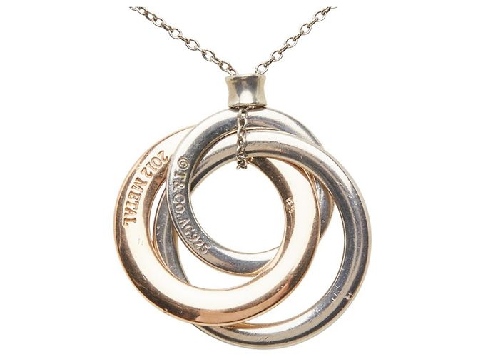 Autre Marque Collar Tiffany & Co. 1837 Interlocking Circle