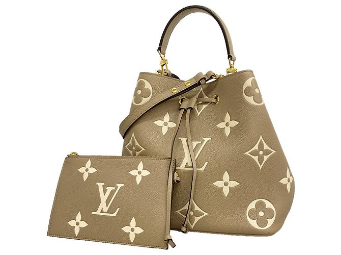 Néonoé Borsa Louis Vuitton Monogram Empreinte Bicolor NeoNoe MM