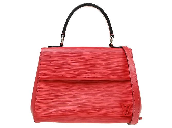 Louis Vuitton Cluny Top Handle Epi Leather BB