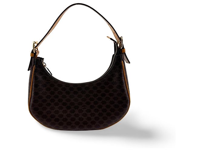 Céline Celine Ava Triomphe Coated Canvas Mini
