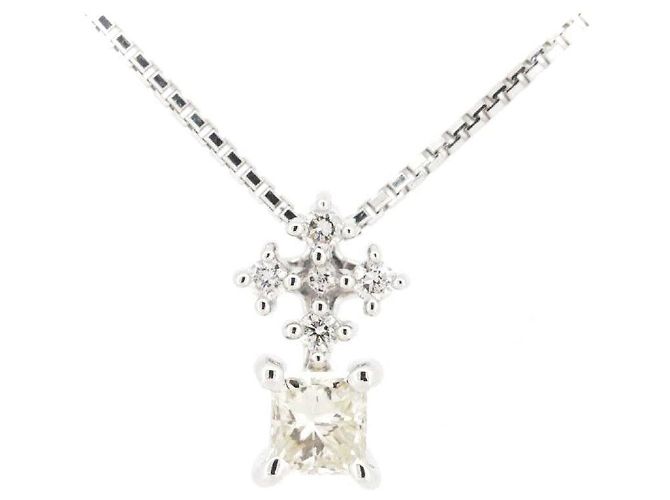 Tasaki Au750 Diamant-Halskette