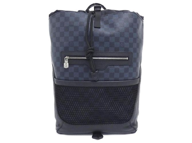 Zaino Louis Vuitton Matchpoint Damier Cobalt Coated Canvas