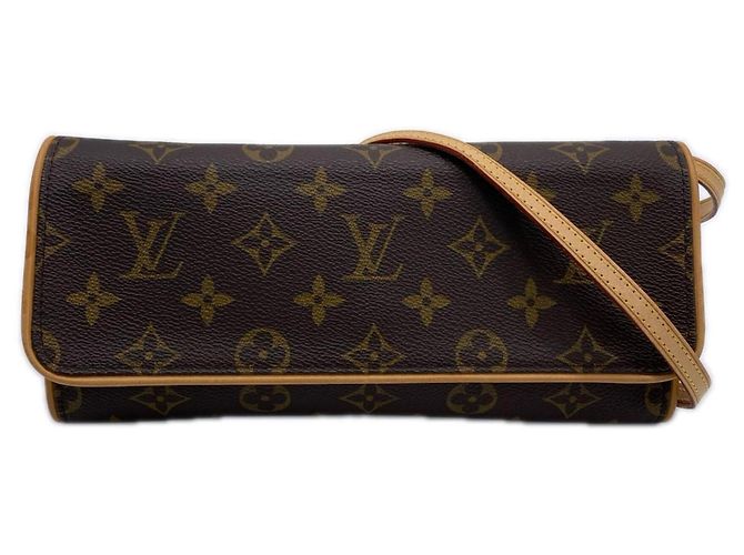 Borsa a tracolla Louis Vuitton Monogram Pochette Twin GM