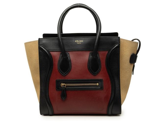 Céline Bolso de mano Celine Luggage Micro Shopper